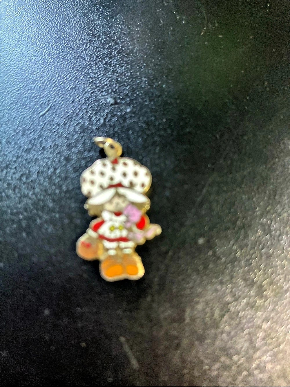 Vintage Strawberry Shortcake Pendant